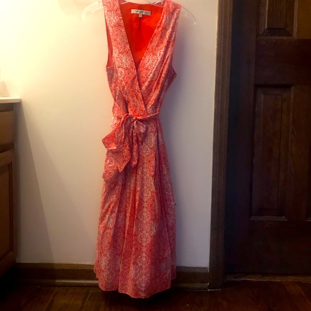 Light Cranberry Pattern Maxi